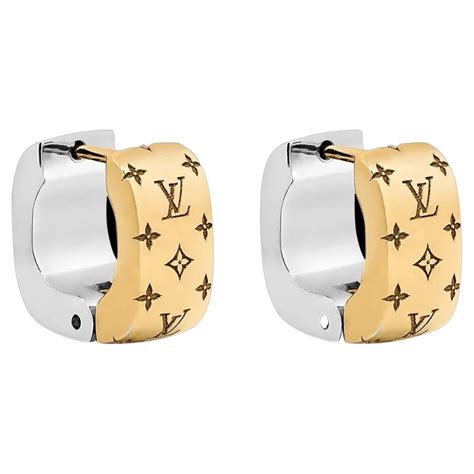 louis vuitton nanogram earrings|louis vuitton monogram earrings.